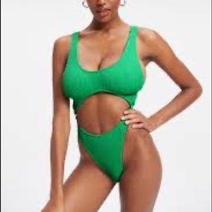 ALWAYS FITS MONOKINI ONE-PIECE | SUMMER GREEN002